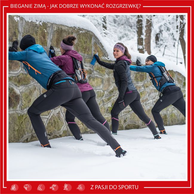 Rozciąganie po bieganiu zimą jest obowiązkowe, aby uniknąć skurczu mięśni i zakwasów