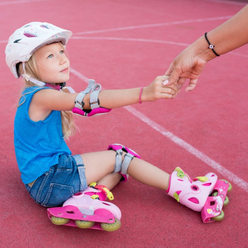 Jak nauczyć dziecko jeździć na rolkach?