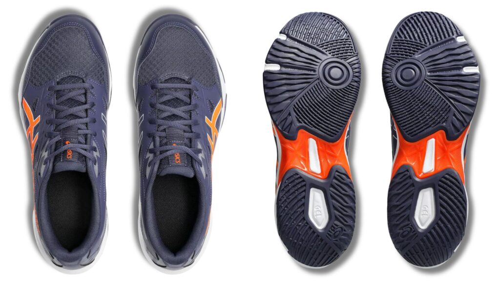 Buty marki Asics dedykowane do gry w siatkówkę