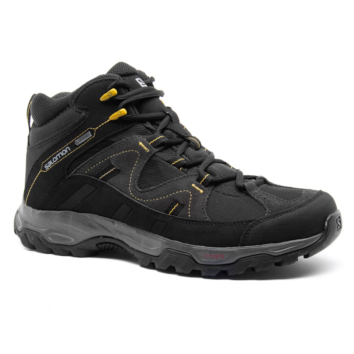 M skie Buty SALOMON MEADOW MID GTX PHANTOM BK GREEN SU L40439300